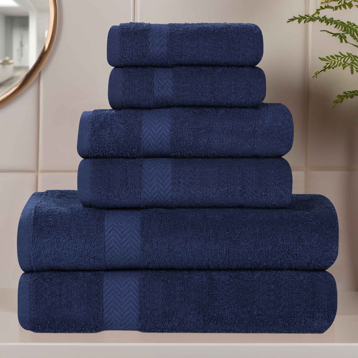 Frankly Eco Friendly Cotton 6 Piece Towel Set