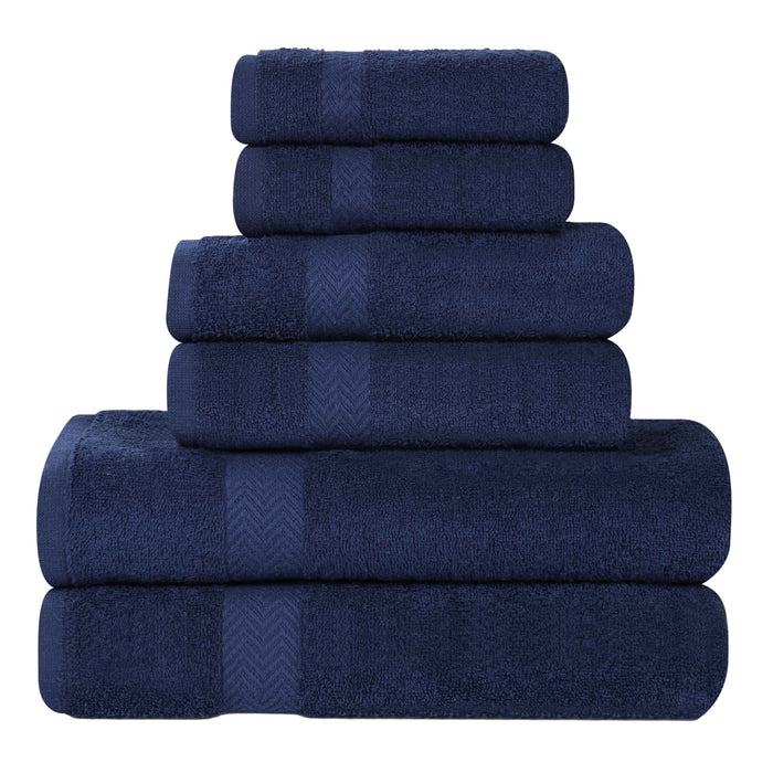 Frankly Eco Friendly Cotton 6 Piece Towel Set