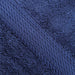 Egyptian Cotton Plush Heavyweight Absorbent Bath Towel Set of 4 - Navy Blue