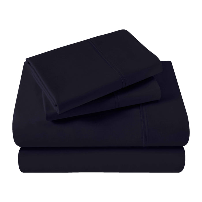 Egyptian Cotton 400 Thread Count Deep Pocket Sheet Set - NavyBlue