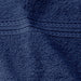 Eco-Friendly Cotton Ring Spun 6 Piece Towel Set - Navy Blue
