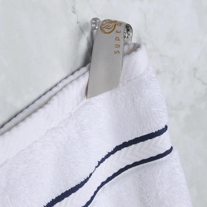 Turkish Cotton Ultra-Plush Absorbent Solid 12-Piece Face Towel Set