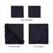 Egyptian Cotton 400 Thread Count Deep Pocket Sheet Set - NavyBlue