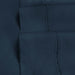 1200 Thread Count Egyptian Cotton Deep Pocket Bed Sheet Set - NavyBlue