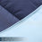 Brushed Microfiber Reversible Comforter - Navy Blue/Light Blue