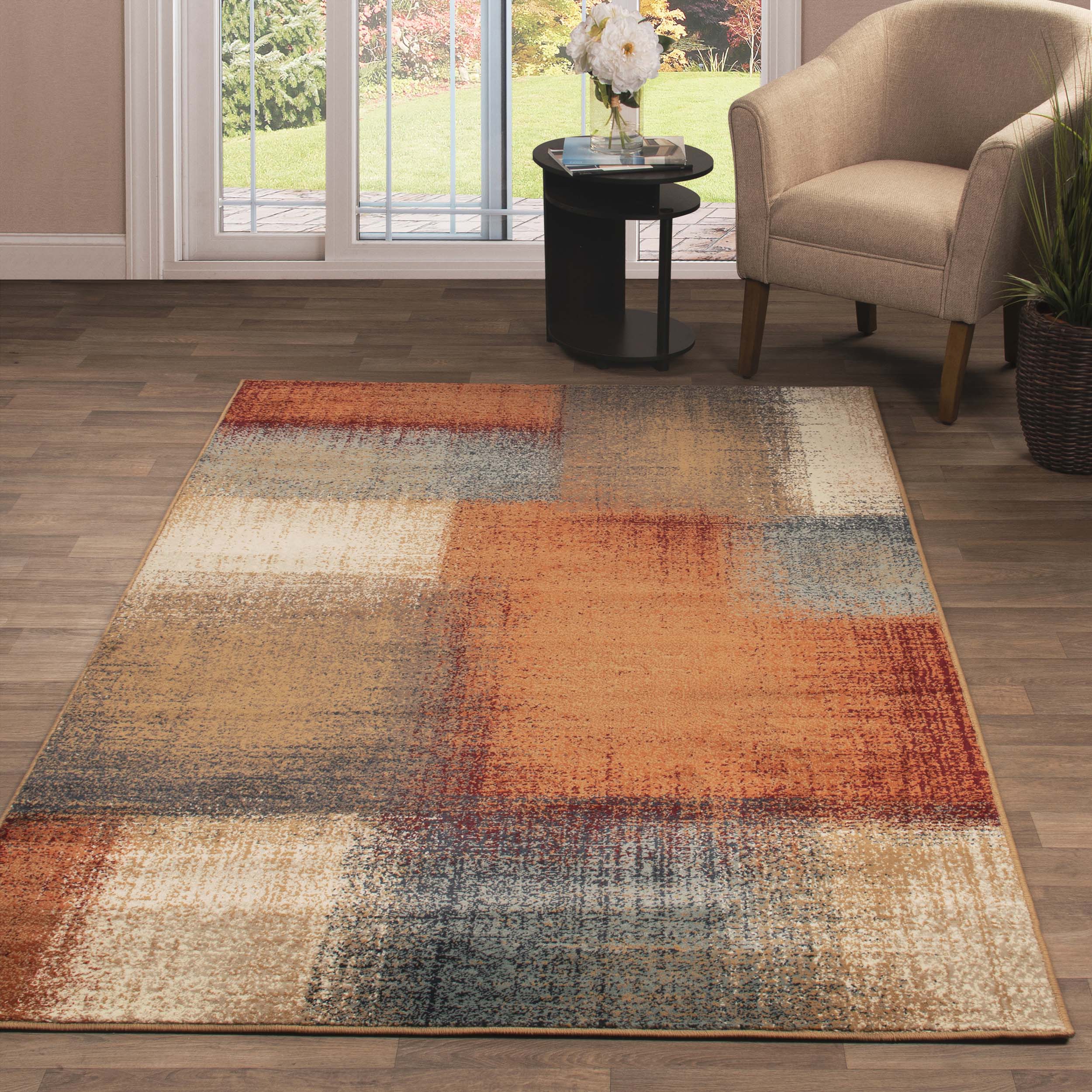 Nilaya Traditional Geometric Abstract Indoor Area Rugs or Runner Rug - Blue Nile Mills