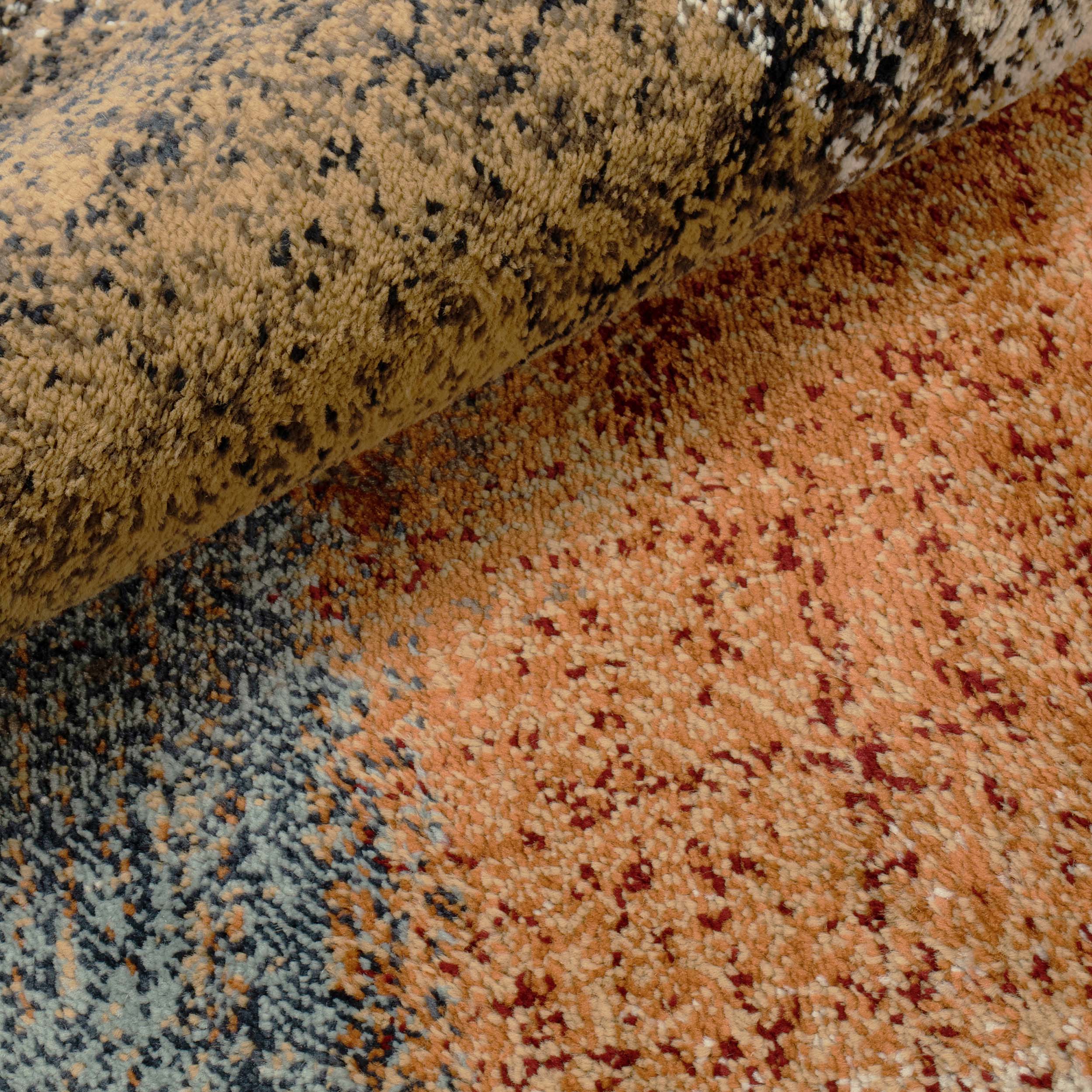 Nilaya Traditional Geometric Abstract Indoor Area Rugs or Runner Rug - Blue Nile Mills