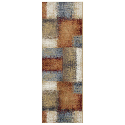 Nilaya Traditional Geometric Abstract Indoor Area Rugs or Runner Rug - Multicolored