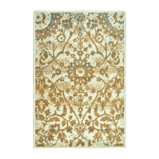 Pendleton Traditional Floral Geometric Damask Indoor Area Rug - Offwhite