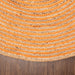 Braided Jute Reversible Handwoven Indoor Outdoor Area Rug - Orange