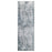 Modern Distressed Abstract Indoor Area Rug or Runner Rug