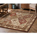 Palmyra Floral Medallion Traditional Indoor Area Rug Or Runner Rug - Chocolate