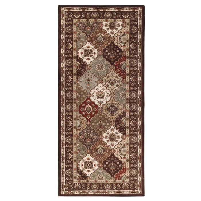 Palmyra Traditional Floral Medallion Indoor Area Rug or Runner Rug