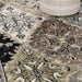 Paloma Contemporary Damask Floral Indoor Area Rug - Chocolate