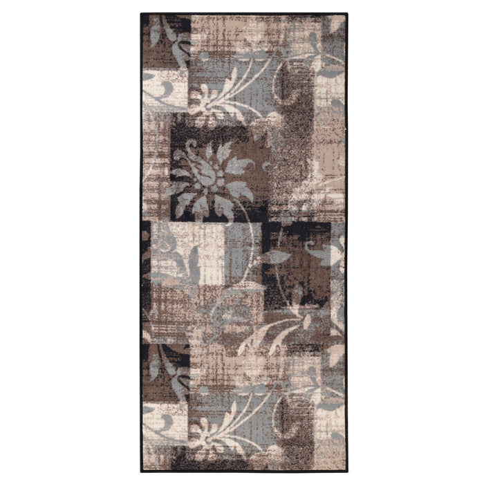 Pastiche Floral Patchwork Non-Slip Indoor Area Rug