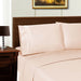 600 Thread Count Wrinkle Resistant Pillowcase Set - Pink