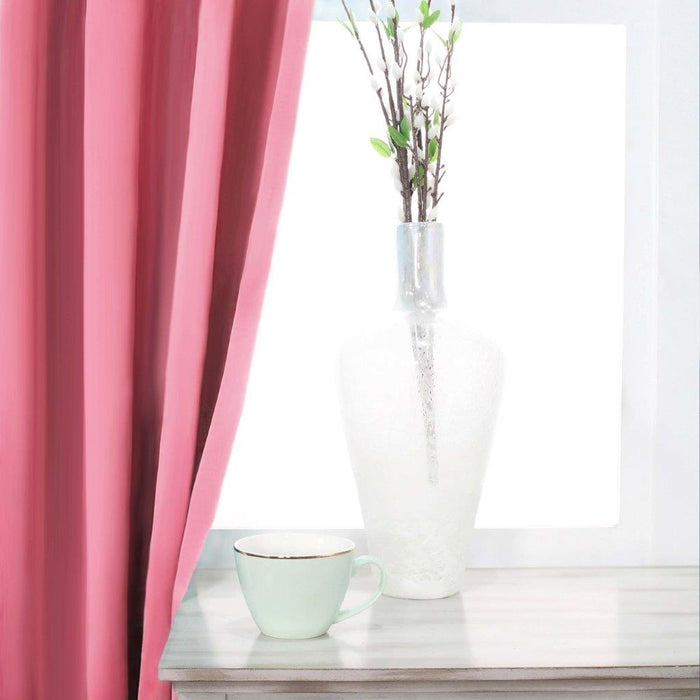 Solid Classic Modern Grommet Blackout Curtain Set