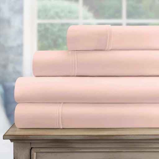 Egyptian Cotton Eco-Friendly 700 Thread Count Sheet Set - Pink