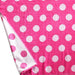 Polka Dot Cotton Oversized 4 Piece Beach Towel Set - Pink