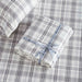 Plaid Flannel Cotton Classic Farmhouse Deep Pocket Sheet Set - Charcoal