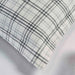 Plaid Flannel Cotton Classic Farmhouse Duvet Cover Set - Charcoal