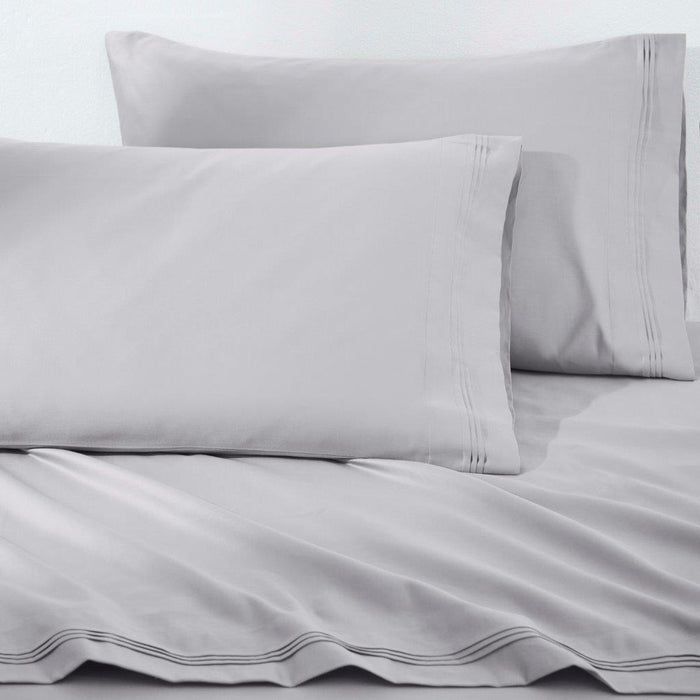 1500 Thread Count Egyptian Cotton Solid  2 Piece Pillowcase Set