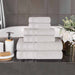 Hays Cotton Medium Weight 6 Piece Bathroom Towel Set - Platinum