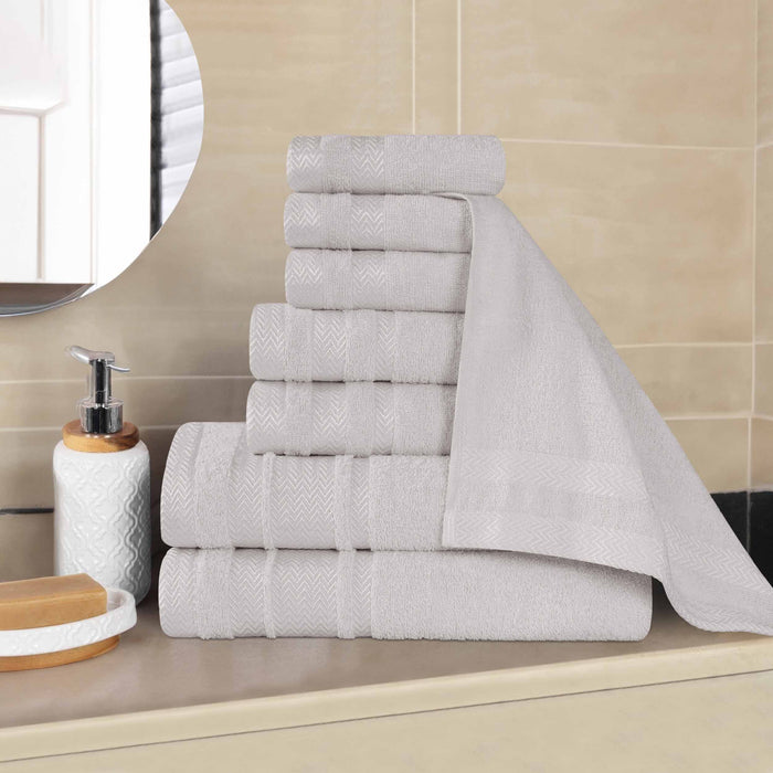 Hays Cotton Medium Weight 8 Piece Towel Set