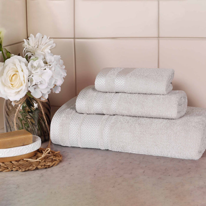 Hays Cotton Medium Weight 3 Piece Towel Set