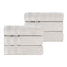 Hays Cotton Soft Medium Weight Hand Towel Set of 6 - Platinum