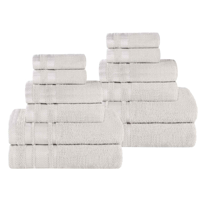 Hays Cotton Medium Weight 12 Piece Towel Set