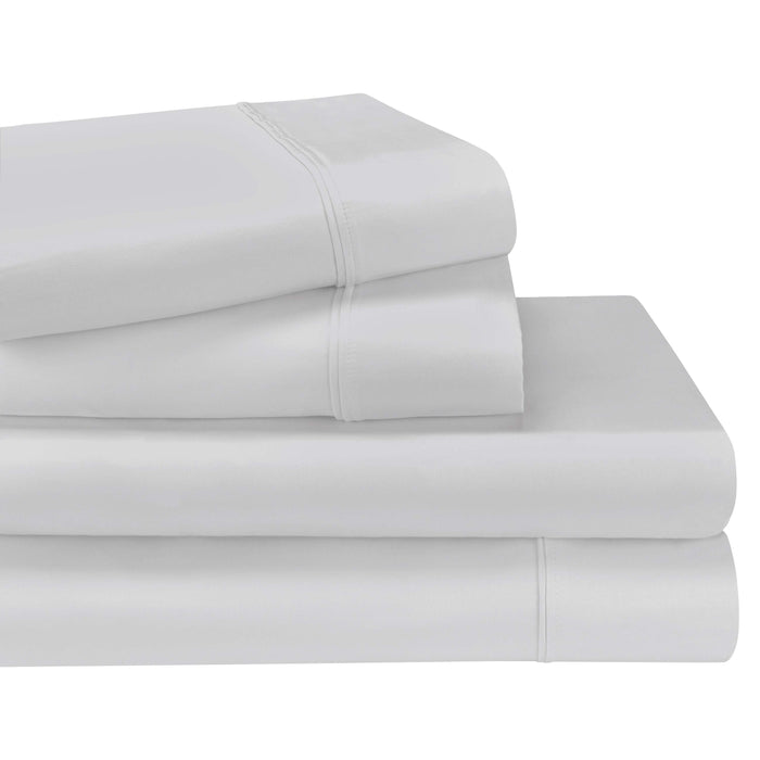 1200 Thread Count Egyptian Cotton Deep Pocket Bed Sheet Set - Platinum