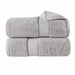 Niles Egypt Produced Giza Cotton Dobby Ultra-Plush Bath Sheet Set of 2 - Platinum