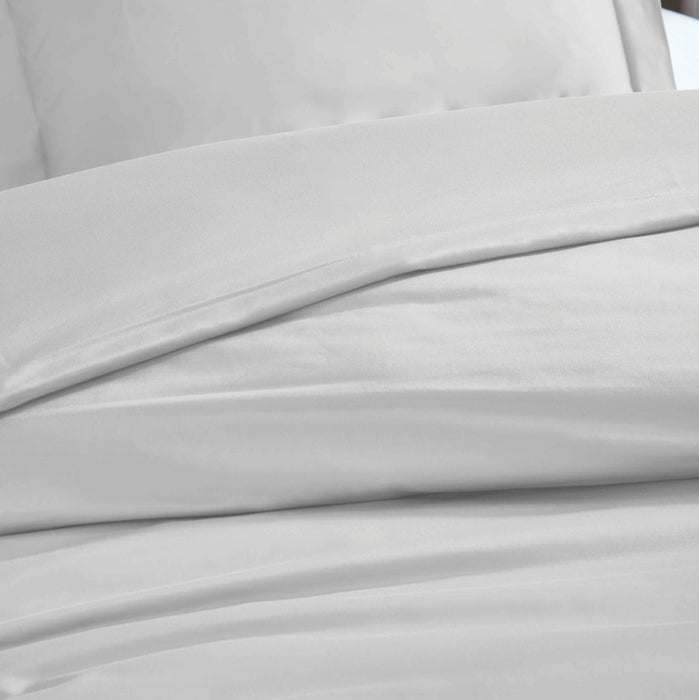 1200 Thread Count Egyptian Solid Cotton Duvet Cover Set