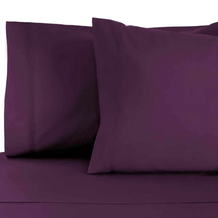 300 Thread Count Rayon from Bamboo 2 Piece Pillowcase Set - Plum