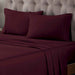 Egyptian Cotton 400 Thread Count Deep Pocket Sheet Set - Plum