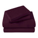 Egyptian Cotton 400 Thread Count Deep Pocket Sheet Set - Plum