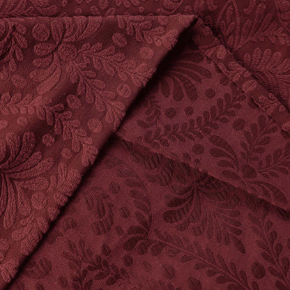 Aspen Cotton Blend Jacquard Woven Floral Scalloped Edges Bedspread Set
