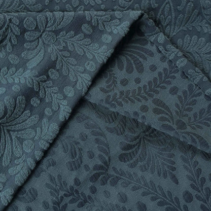 Aspen Cotton Blend Jacquard Woven Floral Scalloped Edges Bedspread Set