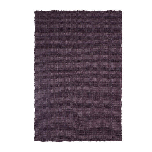 Kula Braided Jute Indoor Area Rug - Purple