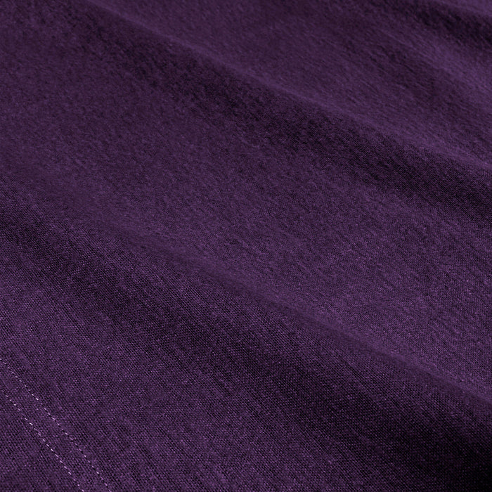 Flannel Cotton Modern Solid Deep Pocket Bed Sheet Set - Purple