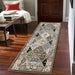 Paloma Contemporary Damask Floral Indoor Area Rug - Chocolate