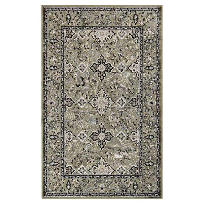 Radcliffe Traditional Floral Medallion Indoor Area Rug - Green