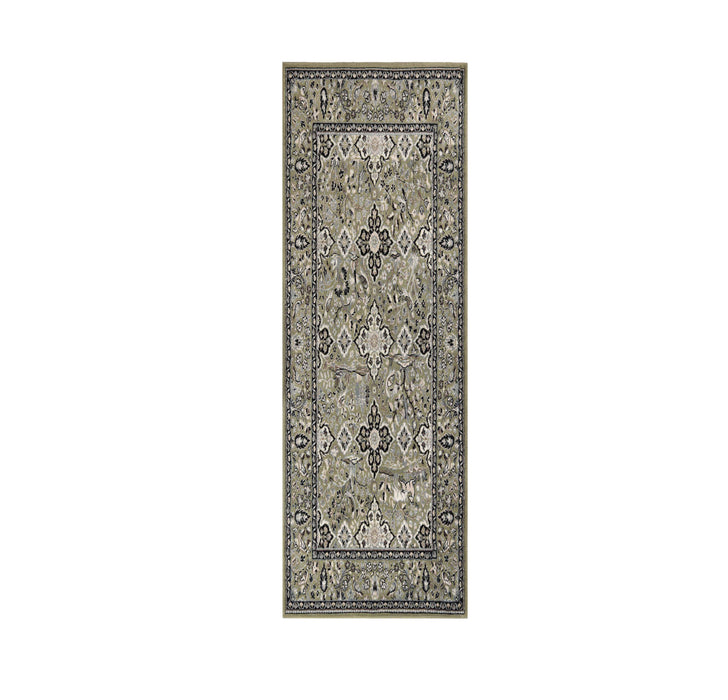 Radcliffe Traditional Floral Medallion Indoor Area Rug - Green