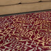 Corbin Damask Traditional Indoor Area Rug - Red