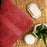 Egyptian Cotton Pile Plush Heavyweight Absorbent Bath Sheet Set of 2 - Red