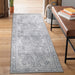 Riggs Bohemian Oriental Medallion Indoor Area Rug Or Runner Rug - Charcoal