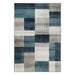 Clifton Modern Geometric Patchwork Area Rug or Runner Rug - Rivulet