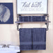 Ultra-Soft Rayon from Bamboo Cotton Blend Bath and Face Towel Set - RoyalBlue