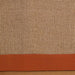 Natural Classic Jute Indoor Area Rug - Rust